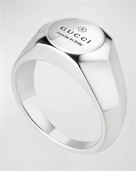 gucci heren ring|gucci trademark ring.